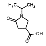 CAS 登录号：428518-39-2， 1-异丙基-5-氧代-3-吡咯烷羧酸