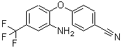 CAS 登录号：42874-97-5， 4-[2-氨基-4-(三氟甲基)苯氧基]苯甲腈