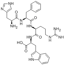 CAS 登录号：4289-02-5， 组氨酰-苯丙氨酰-精氨酰-色氨酸