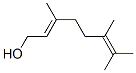CAS#: 42933-32-4, 3,6,7-Trimethyl-2,6-Octadien-1-Ol