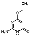 CAS 登录号：42956-82-1， 2-氨基-6-乙氧基-4(3H)-嘧啶酮