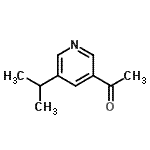 CAS 登录号：42972-49-6， 1-(5-异丙基-3-吡啶基)乙酮