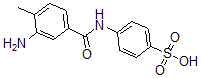 CAS 登录号：43035-26-3， 4-[(3-氨基-4-甲基苯甲酰)氨基]-苯磺酸