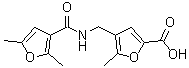 CAS#: 430448-79-6, 4-{[(2,5-Dimethyl-3-Furoyl)Amino]Methyl}-5-Methyl-2-Furoic Acid