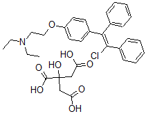CAS#: 43054-45-1, Clomiphene Citrate