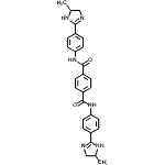 CAS#: 4315-44-0, N,N'-Bis[4-(4-Methyl-4,5-Dihydro-1H-Imidazol-2-Yl)Phenyl]Terephthalamide