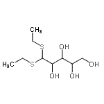 CAS#: 43179-48-2, 5,5-Bis(Ethylsulfanyl)-1,2,3,4-Pentanetetrol