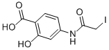 CAS#: 4323-00-6, 4-Iodoacetamidosalicylic Acid