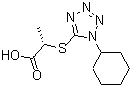 CAS 登录号：433253-83-9， 2-[(1-环己基-1H-四唑-5-基)硫代]-丙酸