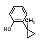 CAS#: 433684-77-6, 2-(1-Methylcyclopropyl)Phenol