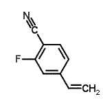 CAS#: 433939-83-4, 2-Fluoro-4-Vinylbenzonitrile