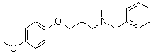 CAS 登录号：433947-02-5， N-苄基-3-(4-甲氧基苯氧基)-1-丙胺