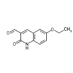 CAS#: 433975-12-3, 6-Ethoxy-2-Oxo-1,2-Dihydro-3-Quinolinecarbaldehyde
