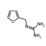 CAS 登录号：4353-49-5， 2-(2-呋喃甲基)胍