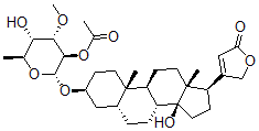 CAS#: 4356-53-0, Mono-O-acetylvallaroside