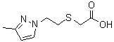 CAS#: 436088-31-2, [2-(3-Methyl-Pyrazol-1-Yl)-Ethylsulfanyl]-Acetic Acid