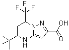 CAS#: 436088-41-4, 5-(2-Methyl-2-Propanyl)-7-(Trifluoromethyl)-4,5,6,7-Tetrahydropyrazolo[1,5-a]Pyrimidine-2-Carboxylic Acid