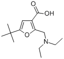 CAS#: 436100-02-6, 5-Tert-Butyl-2-Diethylaminomethyl-Furan-3-Carboxylic Acid