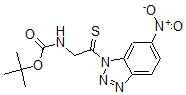 CAS 登录号：436154-59-5， [2-(6-硝基-1H-苯并三唑-1-基)-2-硫代乙基]-氨基甲酸叔丁酯