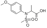 CAS#: 436811-06-2, 2-[Methanesulfonyl-(4-Methoxy-Phenyl)-Amino]-Propionic Acid