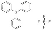 CAS 登录号：437-13-8， 三苯基锍四氟硼酸盐