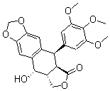 CAS#: 4375-07-9, 5,8,8a,9-Tetrahydro-9-Hydroxy-5-(3,4,5-Trimethoxyphenyl)-(5R,5aR,8aR,9S)-Furo[3',4':6,7]Naphtho[2,3-d]-1,3-Dioxol-6(5aH)-One