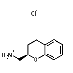 CAS 登录号：437763-66-1， (2R)-3,4-二氢-2H-苯并吡喃-2-基甲铵氯化物