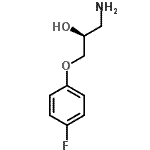 CAS#: 437765-35-0, (2S)-1-Amino-3-(4-Fluorophenoxy)-2-Propanol