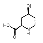 CAS 登录号：4382-31-4， (2S,4S)-4-羟基-2-哌啶羧酸