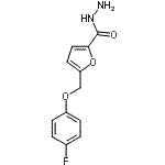CAS 登录号：438221-91-1， 5-[(4-氟苯氧基)甲基]-2-呋喃甲酰肼