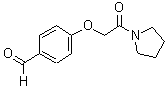 CAS#: 438229-79-9, 4-[2-Oxo-2-(1-Pyrrolidinyl)Ethoxy]Benzaldehyde