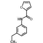 CAS 登录号：438465-08-8， N-(3-乙基苯基)-2-糠酰胺