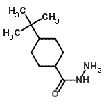 CAS 登录号：438531-50-1， 4-(2-甲基-2-丙基)环己烷甲酰肼