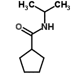 CAS#: 438616-64-9, N-Isopropylcyclopentanecarboxamide