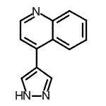 CAS#: 439106-49-7, 4-(1H-Pyrazol-4-Yl)Quinoline