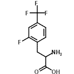 CAS 登录号：439587-15-2， 2-氟-4-(三氟甲基)苯丙氨酸