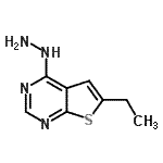 CAS#: 439692-51-0, 6-Ethyl-4-Hydrazinothieno[2,3-d]Pyrimidine