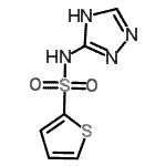 CAS#: 439932-87-3, N-(1H-1,2,4-Triazol-3-Yl)-2-Thiophenesulfonamide