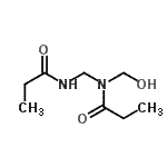 CAS#: 439940-80-4, N-(Hydroxymethyl)-N-[(Propionylamino)Methyl]Propanamide