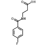 CAS 登录号：440341-64-0， N-(4-氟苯甲酰)-beta-丙氨酸