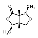 CAS#: 440356-62-7, (3aR,4S,6aR)-1,4-Dimethyltetrahydro-3H,6H-Furo[3,4-c][1,2]Oxazol-6-One