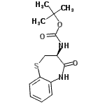 CAS#: 440634-11-7, 2-Methyl-2-Propanyl [(3S)-4-Oxo-2,3,4,5-Tetrahydro-1,5-Benzothiazepin-3-Yl]Carbamate