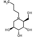 CAS#: 441061-44-5, (2S,3S,4R,5S)-1-Butyl-2-(Hydroxymethyl)-3,4,5-Piperidinetriol