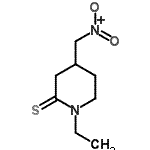 CAS 登录号：441747-02-0， 1-乙基-4-(硝基甲基)-2-哌啶硫酮