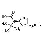 CAS#: 441798-99-8, (2-Methyl-2-Propanyl)[(1R,4S)-4-Vinyl-2-Cyclopenten-1-Yl]Carbamic Acid