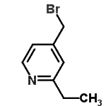 CAS#: 442910-31-8, 4-(Bromomethyl)-2-Ethylpyridine