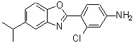 CAS#: 443124-66-1, 3-Chloro-4-(5-Isopropyl-1,3-Benzoxazol-2-Yl)Aniline