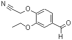 CAS 登录号：443290-21-9， (2-乙氧基-4-甲酰基苯氧基)-乙腈