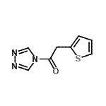 CAS#: 443676-57-1, 2-(2-Thienyl)-1-(4H-1,2,4-Triazol-4-Yl)Ethanone