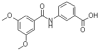 CAS#: 444080-03-9, 3-[(3,5-Dimethoxybenzoyl)Amino]-Benzoic Acid